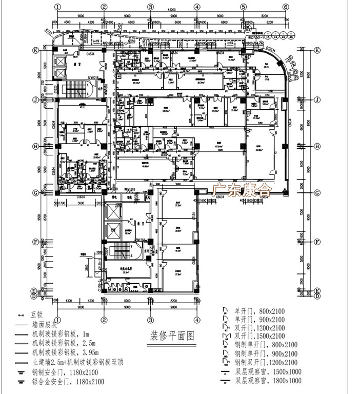 醫(yī)療器械車間平面圖